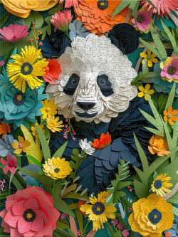 Paper Panda Textured Bear