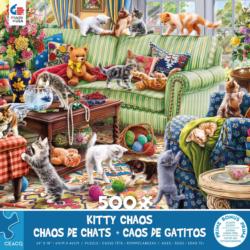 Kitty Chaos Cats Jigsaw Puzzle