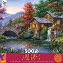 The Watermill Landscape Jigsaw Puzzle