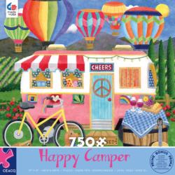 Wine Country Camper - Scratch and Dent Hot Air Balloon Jigsaw Puzzle