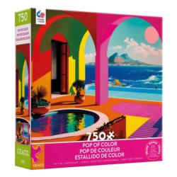 Pop Of Color Travel Jigsaw Puzzle