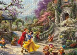 Snow White Dancing In The Sunlight Disney Jigsaw Puzzle