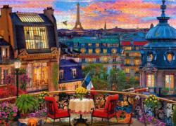 Paris Rooftop Travel Jigsaw Puzzle