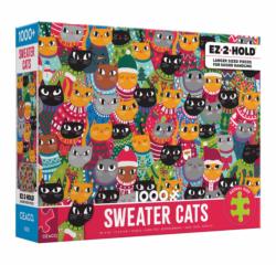 Sweater Cats Cats Jigsaw Puzzle