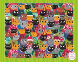 Sweater Cats Cats Jigsaw Puzzle