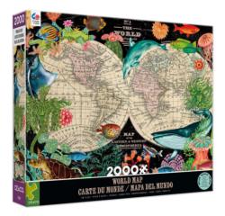 World Map - Scratch and Dent Maps & Geography Jigsaw Puzzle