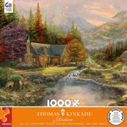 Sierra Paradise by Thomas Kinkade Countryside Jigsaw Puzzle