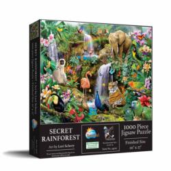 Secret Rainforest Animals Jigsaw Puzzle