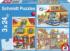 Fire Brigade And Police People Jigsaw Puzzle
