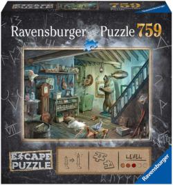 Escape Puzzle: Forbidden Basement Strategy/Logic Games Jigsaw Puzzle