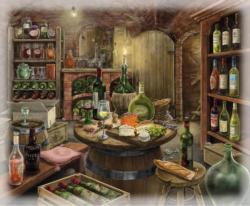 ESCAPE PUZZLE:  Wine Cellar Around the House Jigsaw Puzzle