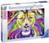 King of Technicolor - Scratch and Dent Big Cats Jigsaw Puzzle