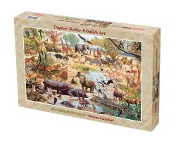 African Paradise - 1500 Piece Jigsaw Puzzle by Tomax Puzzles