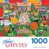 Quilting In The Square Countryside Jigsaw Puzzle