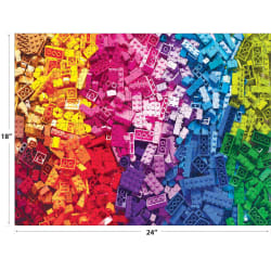 Kodak 350Pc Colorful Building Block Toys Rainbow & Gradient