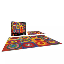 Kodak Master 2000 - Color Study Squares with Concentric Circle Contemporary & Modern Art