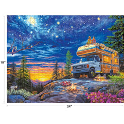 My Happy Place - Camper Night Camping