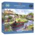 Swanning Along Summer Jigsaw Puzzle