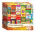 Colorluxe - Vintage Birthday Candles Collage Jigsaw Puzzle