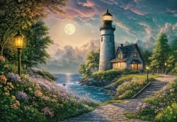 Moonlight Lighthouse Lighthouse