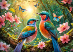 Greeting the New Day Birds