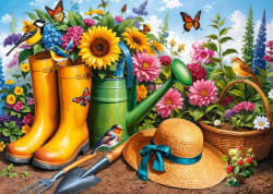 Golden Boots, Blooming Roots Flower & Garden