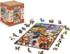 Puppies in Paris S - Scratch and Dent Dogs Wooden Jigsaw Puzzle