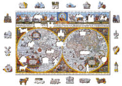 Nova Terrarum Antique Map Fine Art