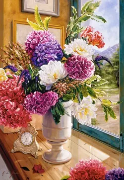 Still Life with Hydrangeas - Scratch and Dent Flower & Garden