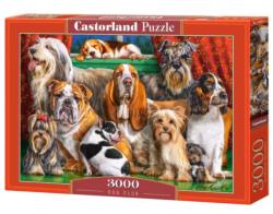 Dog Club Dogs Jigsaw Puzzle
