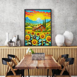Sunflower House Countryside