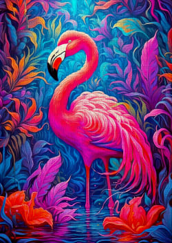 Flamingo Miracle Birds