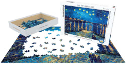 The Starry Night Over The Rhone Fine Art