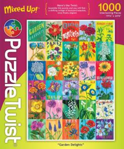 Garden Delights Twist Puzzle - Scratch and Dent Flower & Garden Jigsaw Puzzle