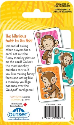 Go Ape! Card Game