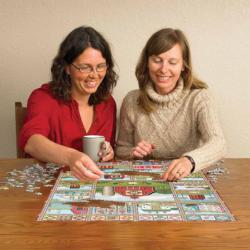 Quilt Country Farm Jigsaw Puzzle