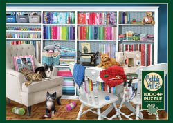 ジグソーパズル STRAY SHEEP Gone with the cloud 1000pcs Extravaganza - 1000 Piece Jigsaw Puzzle by Cobble Hill