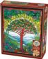 Tree of Life Stained Glass - Scratch and Dent Jigsaw Puzzle