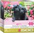 Black Labs in Pink Box - Scratch and Dent Dogs Jigsaw Puzzle