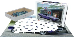 Plum Crazy Challenger Car