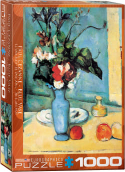 Blue Vase Flower & Garden
