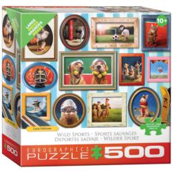 Wild Sports Animals Jigsaw Puzzle