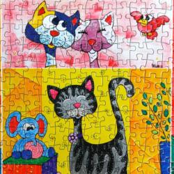 Cats Everywhere! Cats Jigsaw Puzzle