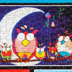 To Each Their Owl Birds Jigsaw Puzzle