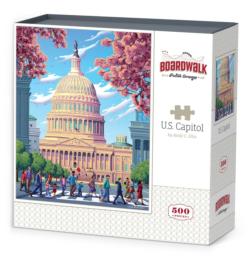 US Capitol Landmarks & Monuments Jigsaw Puzzle