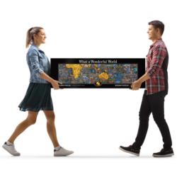 Los Angeles - Magnetic Puzzle  Maps & Geography Magnetic Puzzle By Geo Toys