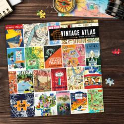 Travel Atlas Travel Jigsaw Puzzle