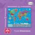 Map of the World Educational Jigsaw Puzzle