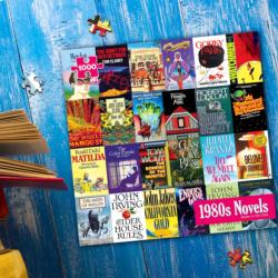 1980s Novels Collage Jigsaw Puzzle