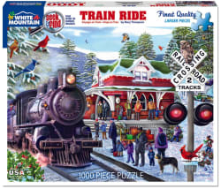 Train Ride Seek & Find Winter